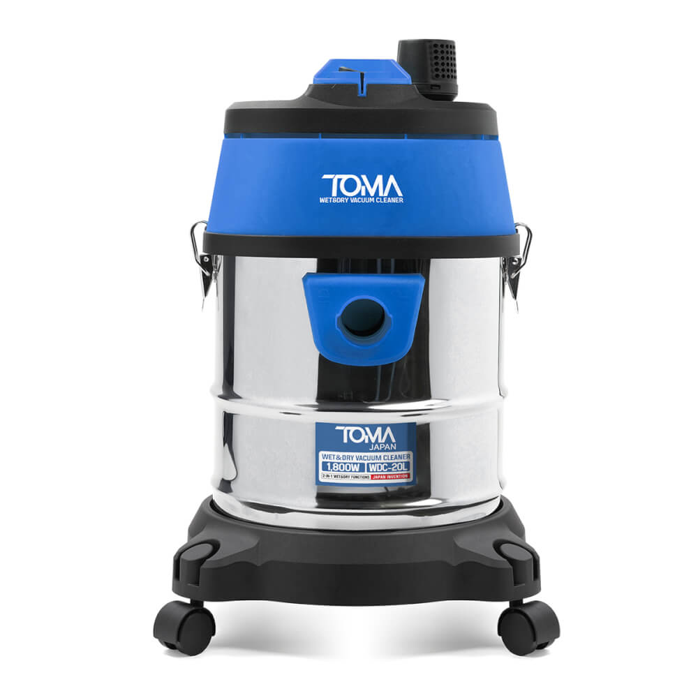 เครื่องดูดฝุ่น TOMA JAPAN รุ่น WDC-20L 20 ลิตร 1,800 วัตต์